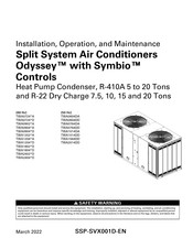 Trane Odyssey TWA2014DD Installation, Operation And Maintenance Manual