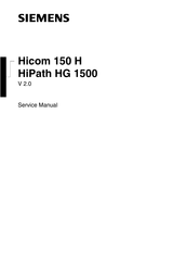 Siemens HiPath HG 1500 Service Manual