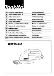 Makita UM104D Instruction Manual
