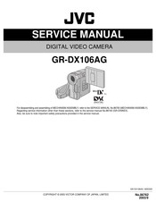 JVC GR-DX106AG Quick Start Manual