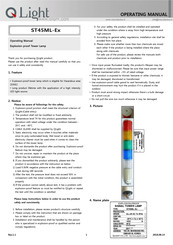 Qlight ST45ML-Ex Operating Manual