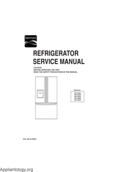 Kenmore 795.72033 Service Manual