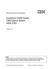 IBM 3454-CAC Install Manual