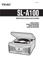 Teac SL-A100 Owner's Manual