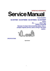 Technics SA-EH790EP Service Manual