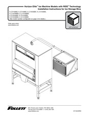 Follett Horizon Elite Chewblet H D710ABS Series Installation Instructions Manual