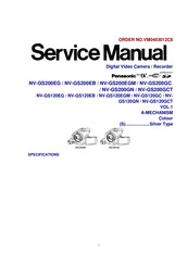 Panasonic NV-GS200EGM Service Manual