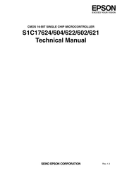 Epson S1C17604 Technical Manual