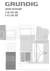 Grundig P40-740 TOP Manual