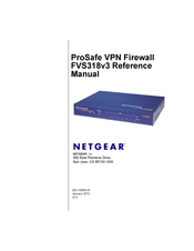 NETGEAR ProSafe FVS318v3 Reference Manual