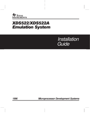 Texas Instruments XDS522A Installation Manual