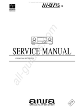 Aiwa AV-DV75U Service Manual