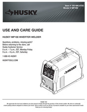 Husky 100 695 8752 Use And Care Manual