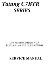 Tatung C7BTR Series Service Manual