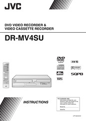 JVC DR-MV4SU Instructions Manual