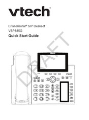 VTech ErisTerminal VSP885G Quick Start Manual