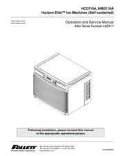 Follett L60417 Operation And Service Manual