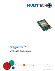Multitech Dragonfly MTQ-LNA7-B02-SP Manual