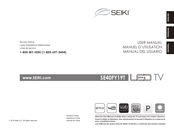 Seiki SE40FY19B User Manual