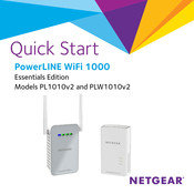 NETGEAR Essentials PowerLINE WiFi 1000 Quick Start Manual