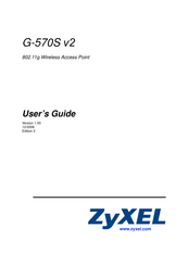 ZyXEL Communications G570S V2 User Manual