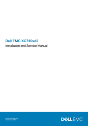 Dell EMC XC740xd2 Installation And Service Manual