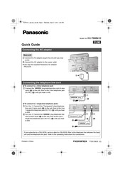Panasonic 2 Line KX-TG9541C Quick Manual