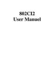 ActionTec 802CI2 User Manuel