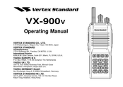 Vertex Standard VX-900V Operating Manual