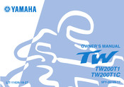 Yamaha TW200T1 Owner's Manual