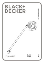 Black & Decker TPD1400EXT Manual