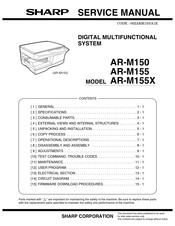 Sharp AR-M155X Service Manual