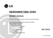 LG MG-7243JZ Owner's Manual