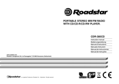 Roadstar CDR-380CD Instruction Manual
