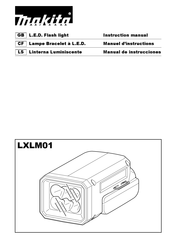 Makita LXLM01 Instruction Manual