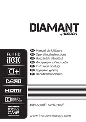 Horizon Fitness DIAMANT 50HL5300F Operating Instructions Manual