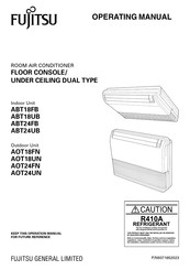 Fujitsu AOT18FNBK Operating Manual
