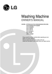 LG WFC11C65EP Owner's Manual