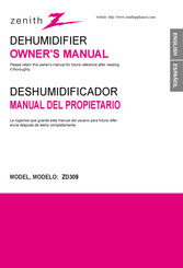 Zenith ZD309 Owner's Manual