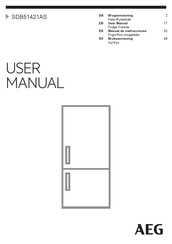 AEG SDB51421AS User Manual