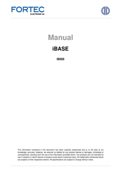 Fortec Star iBASE IB898 User Manual