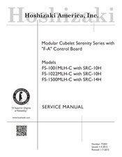 Hoshizaki MODULAR CUBELET SERENITY SERIES FS-1022MLH-C Service Manual