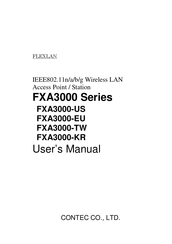 Contec FXA3000-EU User Manual
