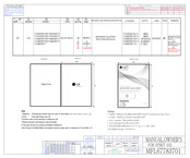 LG T1514TEFT1 Owner's Manual