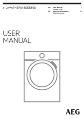 AEG LAVATHERM 8DEE86S User Manual