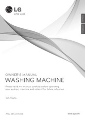 LG WF-S16D6 Owner's Manual