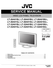 JVC InteriArt LT-26A61SJ Service Manual
