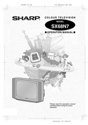 Sharp SX68N7 Operation Manual