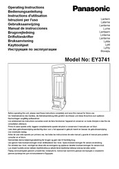 Panasonic EY3741B57 Operating Instructions Manual