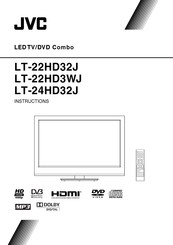 JVC LT-22HD32J Instructions Manual